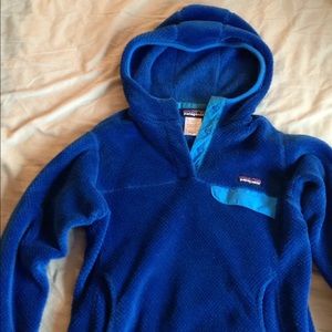 Patagonia women's medium hooded fleece